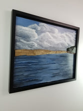 Load image into Gallery viewer, Painting - Driftwood Shoreline - Mixed Media