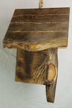 Load image into Gallery viewer, Hand Carved Wood Spirit Bird House