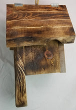 Load image into Gallery viewer, Hand Carved Wood Spirit Bird House