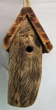Load image into Gallery viewer, Hand Carved Wood Spirit Bird House