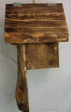 Load image into Gallery viewer, Hand Carved Wood Spirit Bird House