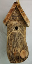 Load image into Gallery viewer, Hand Carved Wood Spirit Bird House
