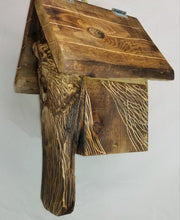 Load image into Gallery viewer, Hand Carved Wood Spirit Bird House