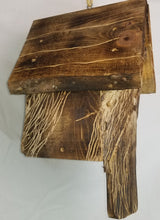 Load image into Gallery viewer, Hand Carved Wood Spirit Bird House