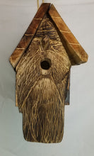 Load image into Gallery viewer, Hand Carved Wood Spirit Bird House