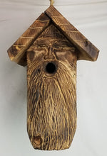 Load image into Gallery viewer, Hand Carved Wood Spirit Bird House