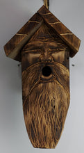 Load image into Gallery viewer, Hand Carved Wood Spirit Bird House