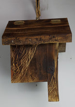 Load image into Gallery viewer, Hand Carved Wood Spirit Bird House