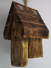 Load image into Gallery viewer, Hand Carved Wood Spirit Bird House