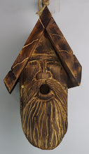 Load image into Gallery viewer, Hand Carved Wood Spirit Bird House