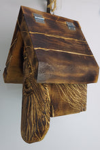 Load image into Gallery viewer, Hand Carved Wood Spirit Bird House