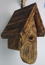 Load image into Gallery viewer, Hand Carved Wood Spirit Bird House