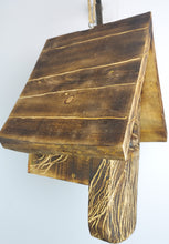 Load image into Gallery viewer, Hand Carved Wood Spirit Bird House