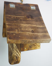 Load image into Gallery viewer, Hand Carved Wood Spirit Bird House