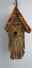 Load image into Gallery viewer, Hand Carved Wood Spirit Bird House