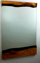 Load image into Gallery viewer, Live Edge Mirror 35&quot;h x 24&quot;w