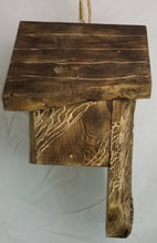 Load image into Gallery viewer, Hand Carved Wood Spirit Bird House