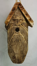 Load image into Gallery viewer, Hand Carved Wood Spirit Bird House