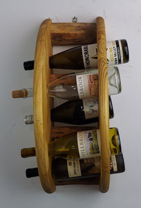 Half-Round Wine Bottle Rack