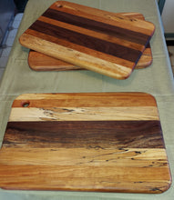 Load image into Gallery viewer, Handmade Hardwood Cutting Boards